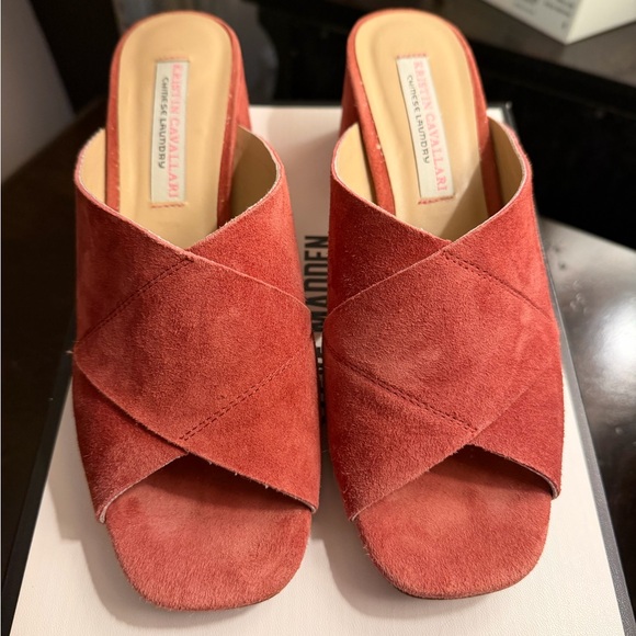 Chinese Laundry Women's Rose Suede Mules - Picture 2 of 6